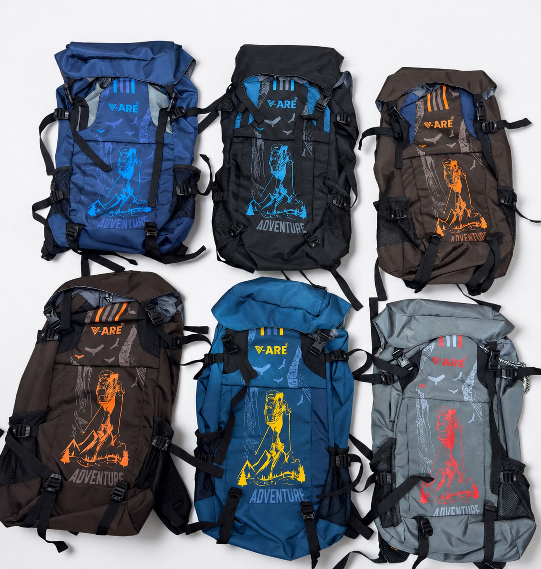 Adventure Trekking Rucksack (6 Colours) — Travel Bags from Design Bags, front view