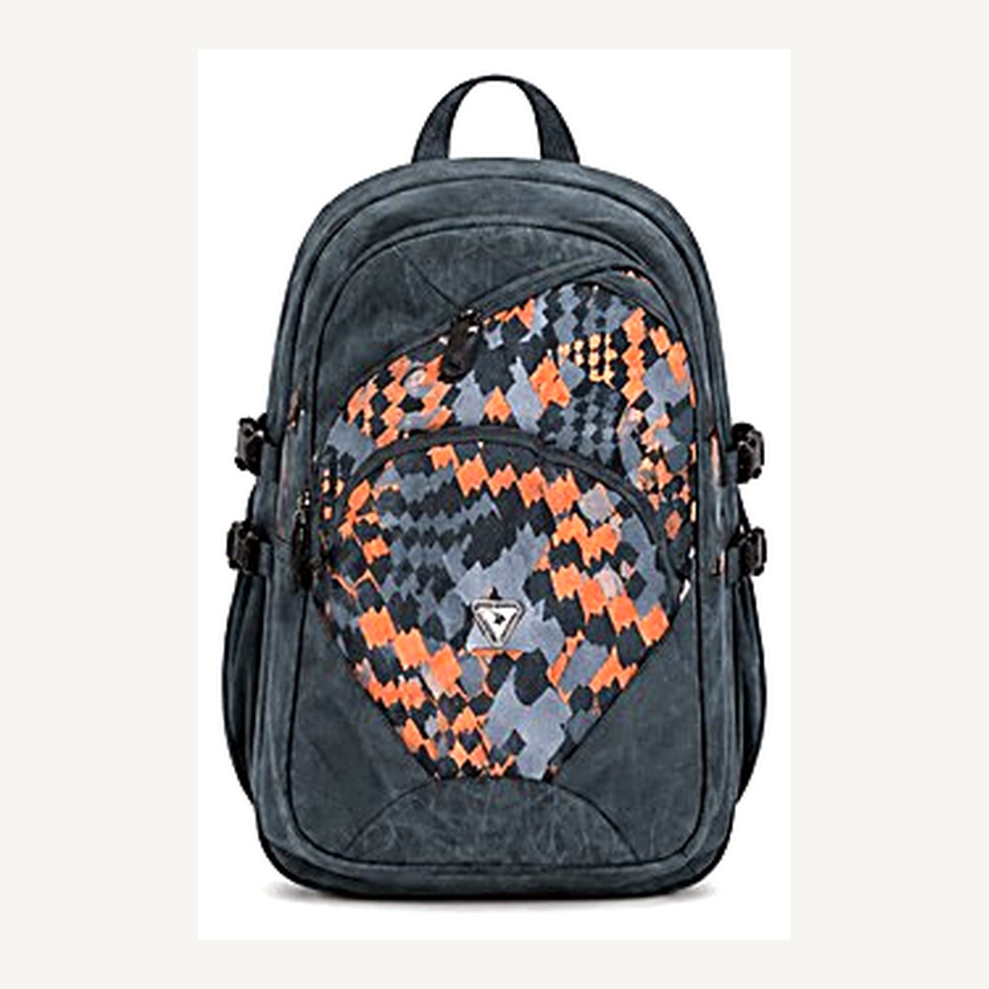 Printed Panel College Backpack — College Bags from Design Bags, front view