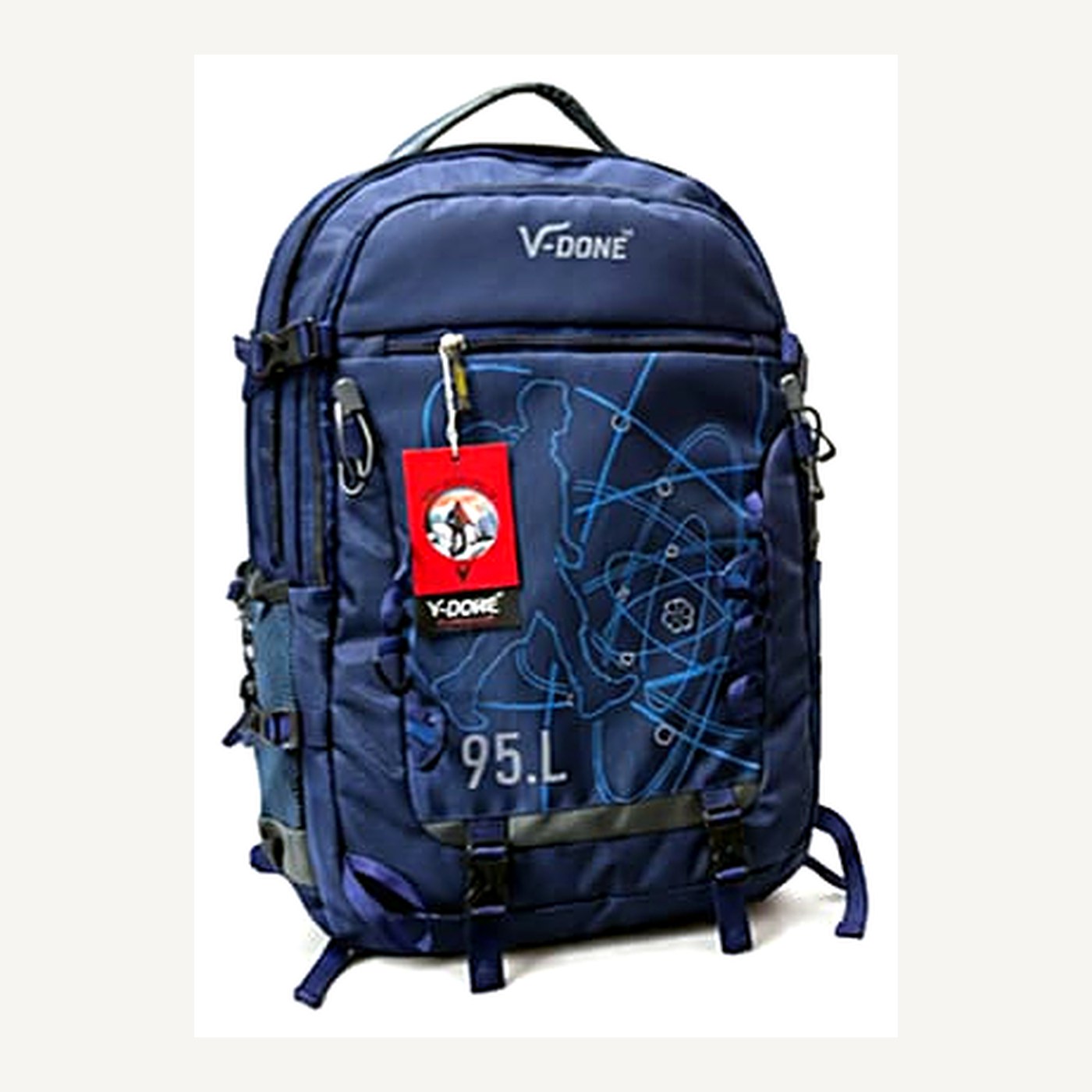 95L Expedition Rucksack — Travel Bags from Design Bags, front view