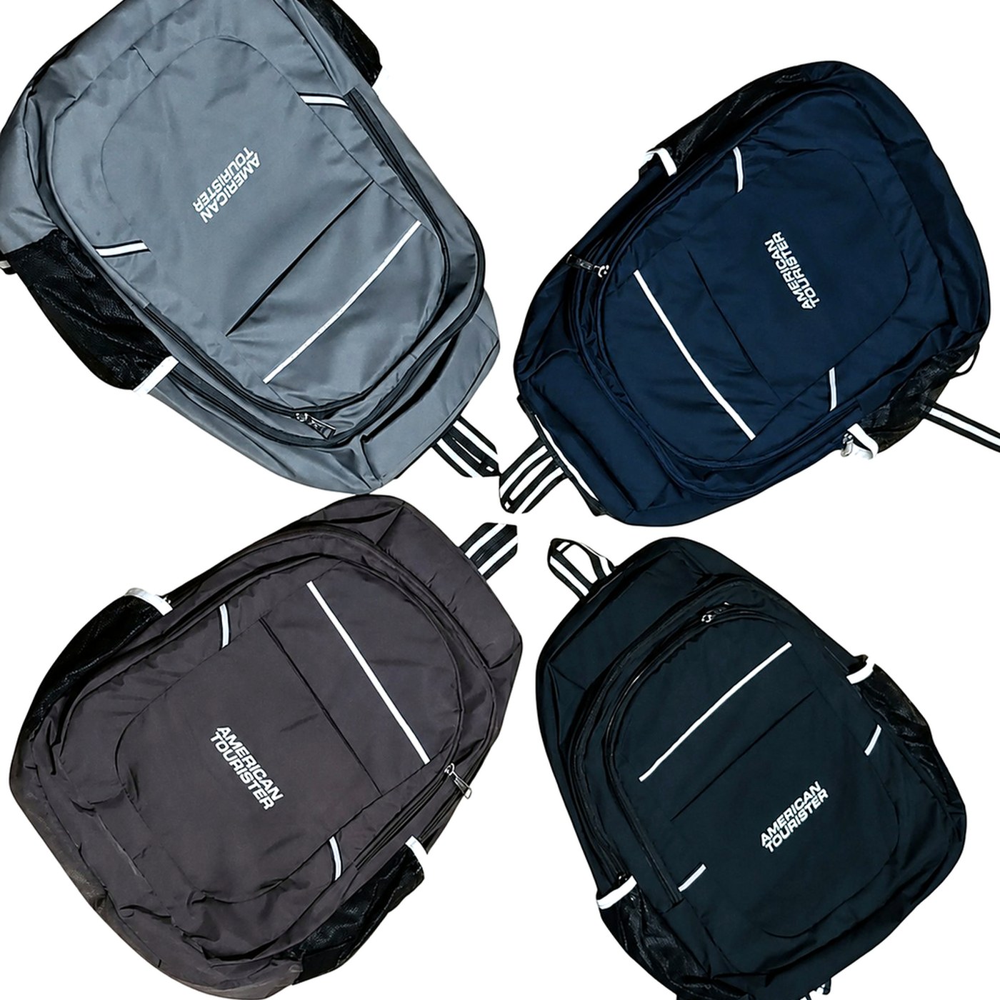 Travel-Brand Student Backpack (4 Colours) — College Bags from Design Bags, front view
