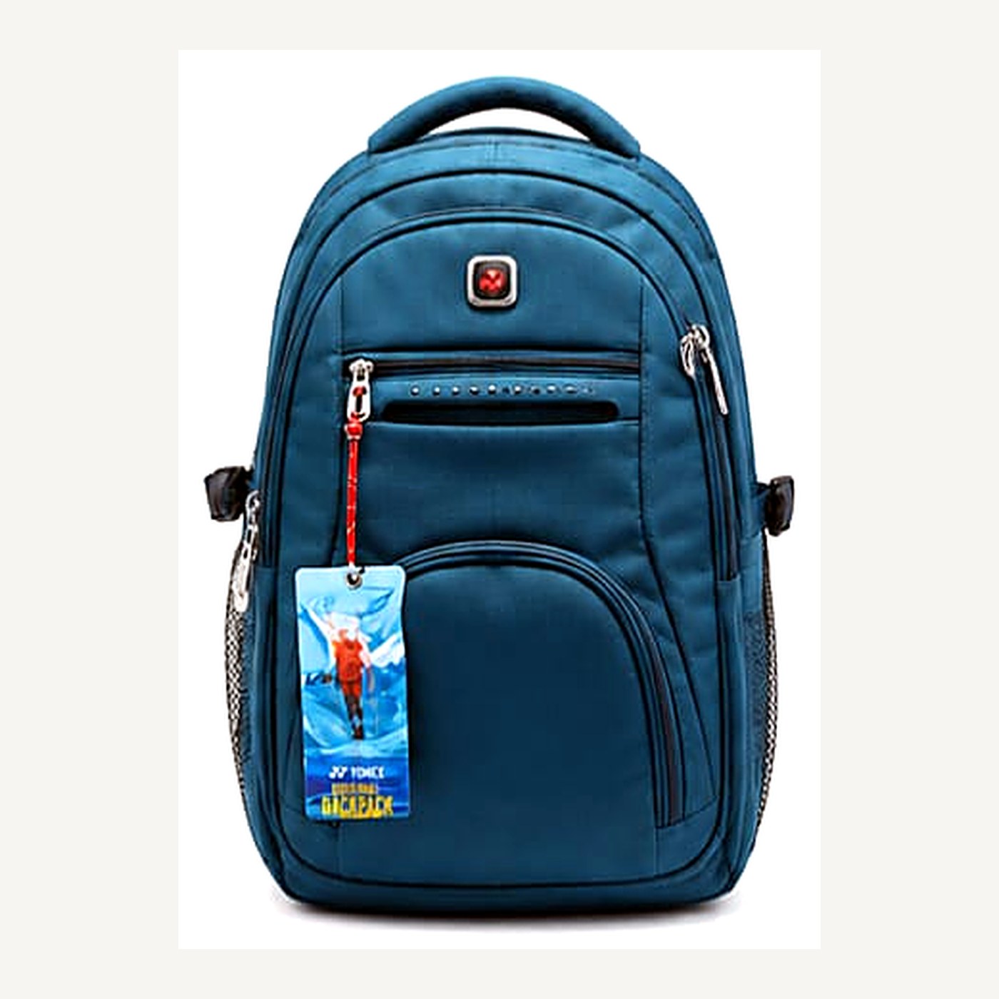 Multi-Compartment School Backpack — School Bags from Design Bags, front view