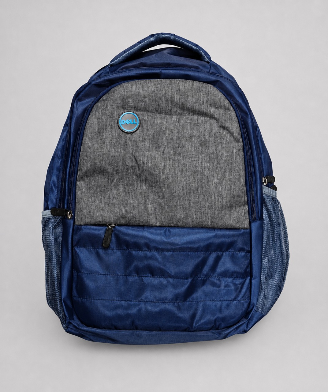 Two-Tone Business Laptop Backpack (Navy) — Laptop Bags from Design Bags, front view